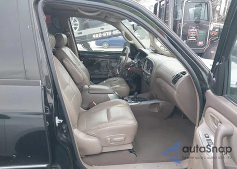 2001 Toyota Sequoia Limited V8 z USA, uszkodzony, nr VIN 5TDBT48A41S005639